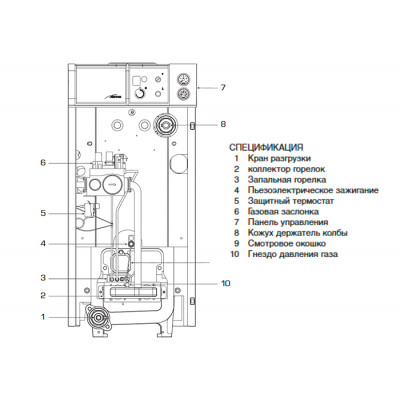 Напольный газовый котел Sime RX 19 TP Напольный газовый котел Sime RX 19 TP